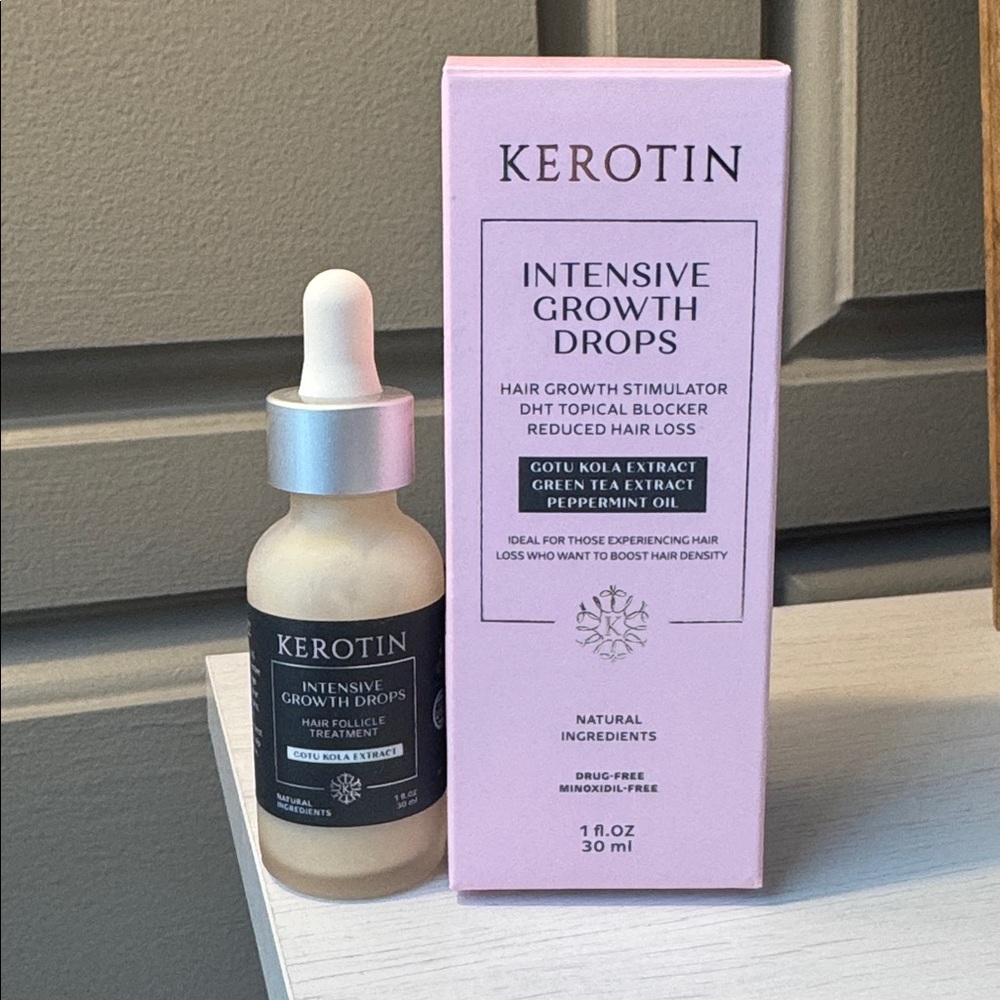 KEROTIN INTENSIVE GROWTH DROPS NEW IN A BOX